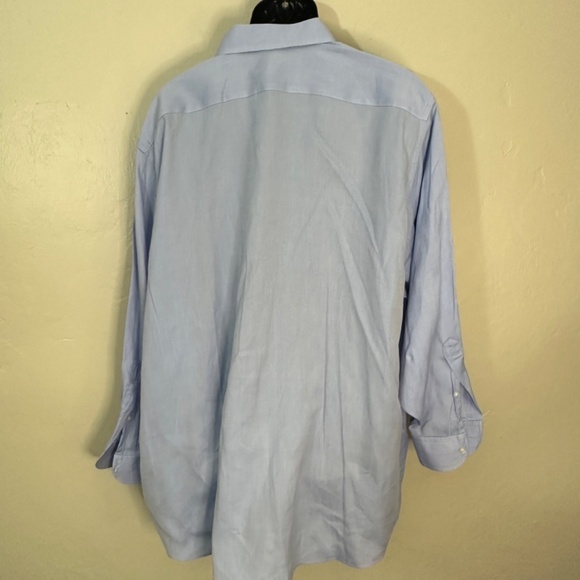 Proper Cloth Custom Button Down 20.5 neck 29" armpit to armpit seams Gently worn - Picture 3 of 4